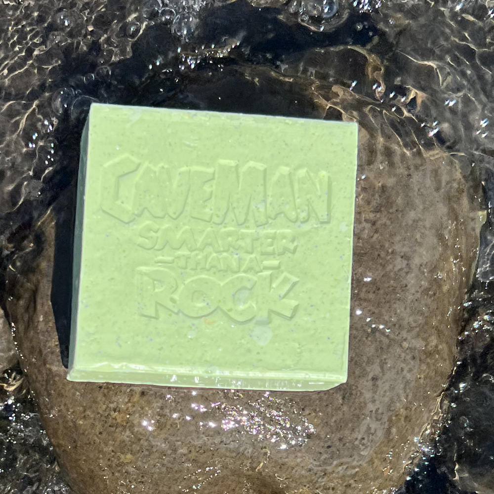CAVEMAN Men's Natural Soap GREEN STICKY TREE