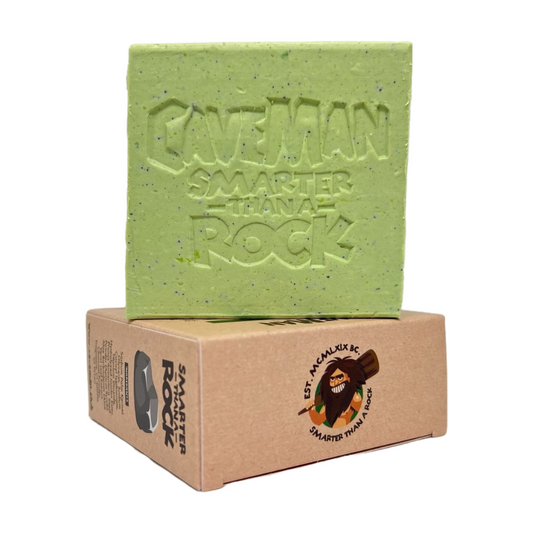 CAVEMAN Men's Natural Soap GREEN STICKY TREE