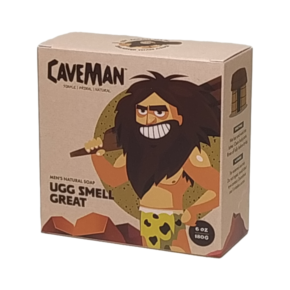 CAVEMAN Men's Natural Soap UGG SMELL GREAT