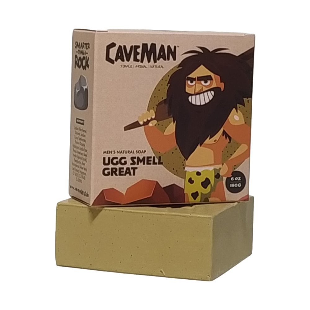 CAVEMAN Men's Natural Soap UGG SMELL GREAT