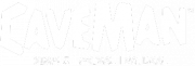 caveman logo white (1)